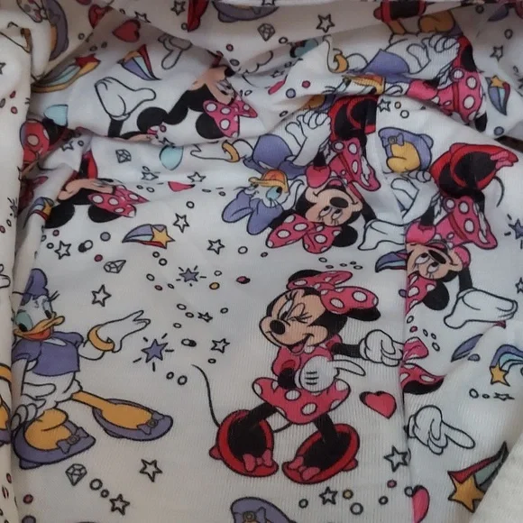 Disney Jr Girls Minnie Mouse Full Zip Hoodie Jacket - Picture 11 of 13